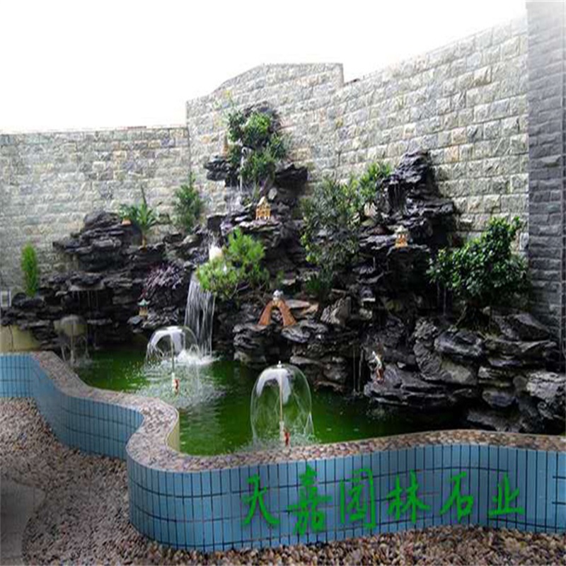 颍泉小庭院水景设计